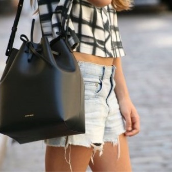 Жіночі шкіряні сумки (114 фото): моделі з натуральної шкіри від Prado, Francesco Marconi та інших брендів, чорні і з крокодила