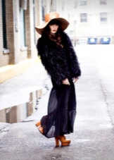 Жіночі зимові чоботи (61 фото): валяні повстяні і хутряні шуби з полями і інші моделі 2020, як носити з шубою