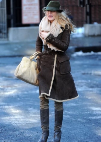 Жіночі зимові чоботи (61 фото): валяні повстяні і хутряні шуби з полями і інші моделі 2020, як носити з шубою