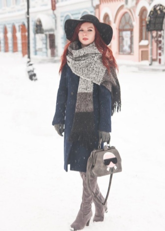 Жіночі зимові чоботи (61 фото): валяні повстяні і хутряні шуби з полями і інші моделі 2020, як носити з шубою