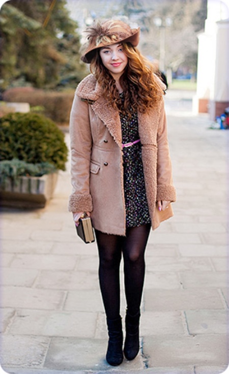 Жіночі зимові чоботи (61 фото): валяні повстяні і хутряні шуби з полями і інші моделі 2020, як носити з шубою