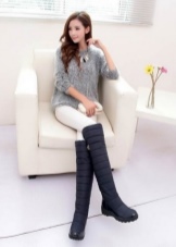 Жіночі зимові спортивні чоботи (76 фото): теплі моделі для зими з Фінляндії, взуття фірми Nike і Puma