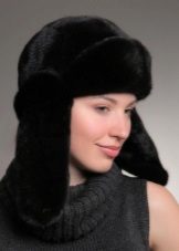 Жіноча норкова шапка (85 фото): модні фасони 2020 з блакитної норки, скільки коштують, боярка, моделі з стриженої норки