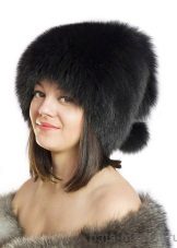 Жіноча норкова шапка (85 фото): модні фасони 2020 з блакитної норки, скільки коштують, боярка, моделі з стриженої норки