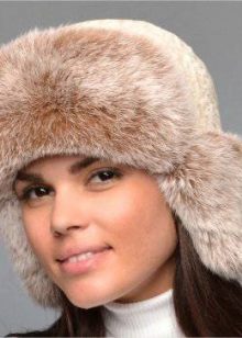 Жіноча норкова шапка (85 фото): модні фасони 2020 з блакитної норки, скільки коштують, боярка, моделі з стриженої норки
