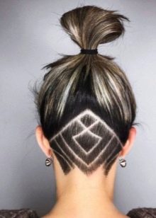 Жіноча стрижка з виголеним потилицею (41 фото): модні зачіски з голеною потилицею для дівчат з короткими і довгими волоссям