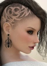 Жіноча стрижка з виголеним потилицею (41 фото): модні зачіски з голеною потилицею для дівчат з короткими і довгими волоссям