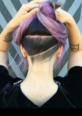 Жіноча стрижка з виголеним потилицею (41 фото): модні зачіски з голеною потилицею для дівчат з короткими і довгими волоссям