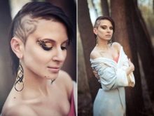 Жіноча стрижка з виголеним потилицею (41 фото): модні зачіски з голеною потилицею для дівчат з короткими і довгими волоссям