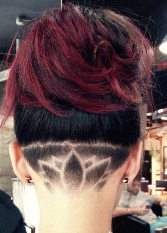 Жіноча стрижка з виголеним потилицею (41 фото): модні зачіски з голеною потилицею для дівчат з короткими і довгими волоссям