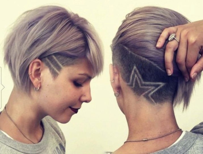 Жіноча стрижка з виголеним потилицею (41 фото): модні зачіски з голеною потилицею для дівчат з короткими і довгими волоссям