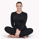 Жіноча термобілизна (85 фото): огляд термоодежди для жінок, моделі великих розмірів для вагітних, склад термоизделий для зими, відгуки покупців