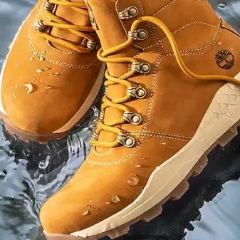 Жіноче взуття Timberland (45 фото): рожеві і чорні, білі тімберленди на підборах і без нього, розмірна сітка, сірі і сині