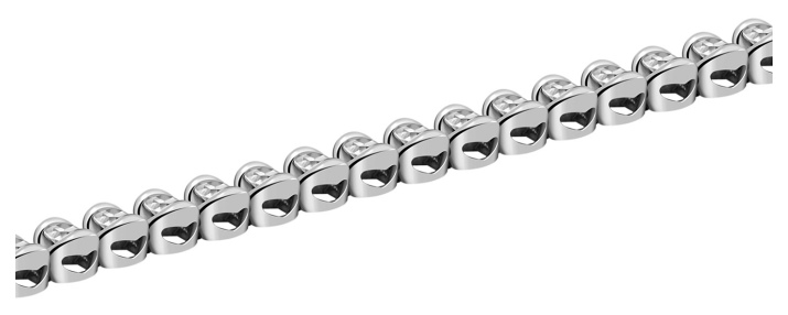 Жіночий браслет з білого золота (78 фото): моделі з жовтим металом з топазами і сапфірами, тонкі і товсті на руку, від Тіффані