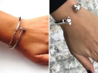 Жіночий браслет з білого золота (78 фото): моделі з жовтим металом з топазами і сапфірами, тонкі і товсті на руку, від Тіффані