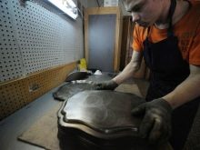 Жостовский піднос: історія промислу, етапи розпису посуду. Форми розписного посуду