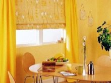 Жовті стіни на кухні (34 фото): шпалери жовтого і лимонного кольору в інтер’єрі. Варіанти дизайну і поєднань