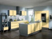 Жовта кухня (88 фото): кухонні гарнітури чорно, біло-зелено – та синьо-жовтого, лимонного і інших кольорів в інтер’єрі, приклади дизайну