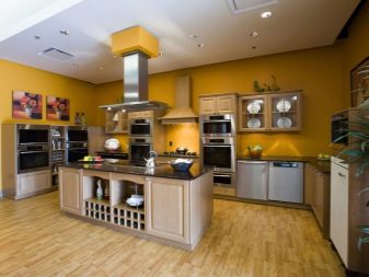 Жовта кухня (88 фото): кухонні гарнітури чорно, біло-зелено – та синьо-жовтого, лимонного і інших кольорів в інтер’єрі, приклади дизайну