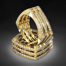 Жовте золото (27 фото): що це таке? 585, 750 і інші проби, хімічний склад, колір сплаву і відтінки, критерії вибору