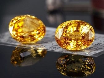 Жовтий сапфір (22 фото): як він виглядає? Магічні та інші властивості каменю