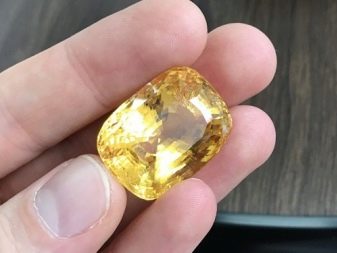 Жовтий сапфір (22 фото): як він виглядає? Магічні та інші властивості каменю