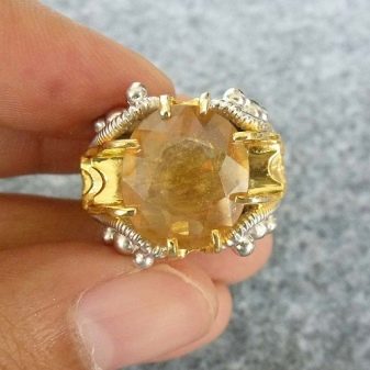 Жовтий сапфір (22 фото): як він виглядає? Магічні та інші властивості каменю