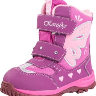 Зимові чоботи Котофей (77 фото): дитячі моделі для дівчаток, мембранні на зиму, демісезонні, розмірна сітка і відгуки