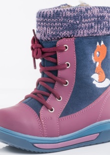 Зимові чоботи Котофей (77 фото): дитячі моделі для дівчаток, мембранні на зиму, демісезонні, розмірна сітка і відгуки