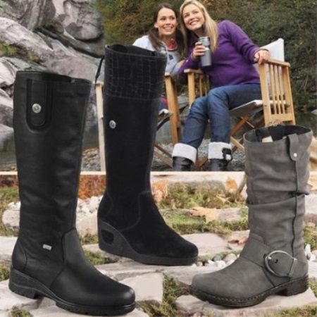 Зимові чоботи Рікер (61 фото): жіночі моделі 2020 на зиму з натуральної шкіри і дутики німецької фірми Rieker, відгуки