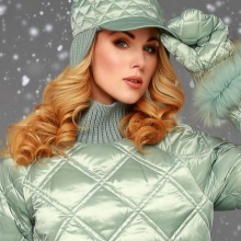 Зимова кепка (71 фото): жіночі хутряні моделі з козирком, бейсболки, з одворотом і вушками, в’язана, з нерпи та шкіри