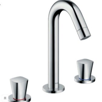 Змішувач для ванної Hansgrohe: вибираємо моделі з довгим виливом, з кріпленням на борт і термостатом, комплект 3 в 1 і підлоговий
