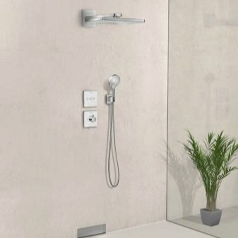 Змішувач для ванної Hansgrohe: вибираємо моделі з довгим виливом, з кріпленням на борт і термостатом, комплект 3 в 1 і підлоговий