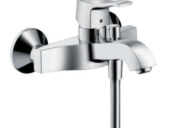 Змішувач для ванної Hansgrohe: вибираємо моделі з довгим виливом, з кріпленням на борт і термостатом, комплект 3 в 1 і підлоговий