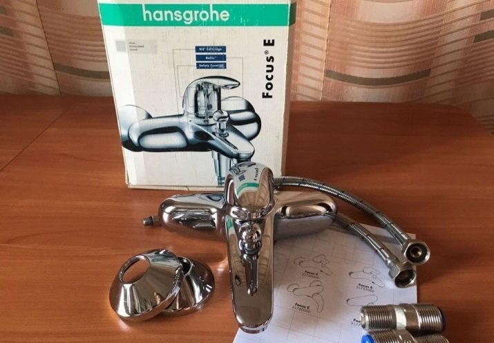 Змішувач для ванної Hansgrohe: вибираємо моделі з довгим виливом, з кріпленням на борт і термостатом, комплект 3 в 1 і підлоговий
