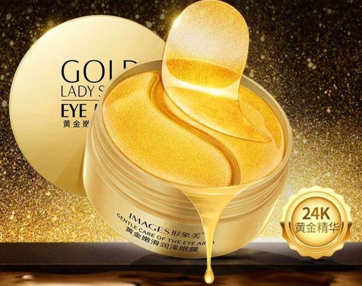 Золоті патчі: особливості патчів для шкіри навколо очей, огляд патчів Petitfee Gold & EGF Eye & Spot Patch і Crystal Collagen Gold Powder Eye Mask